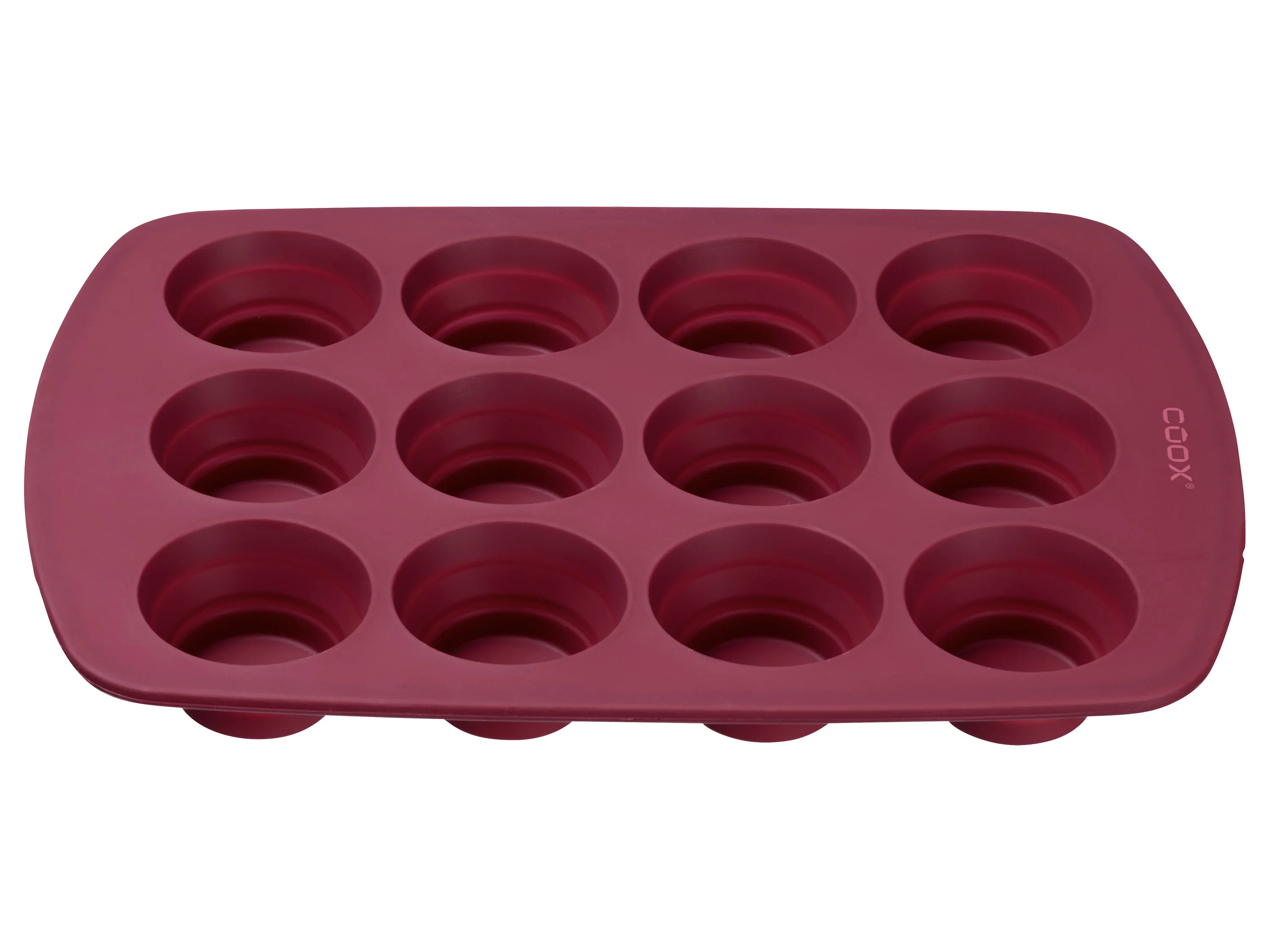 COOX Silikon-Muffinform (Rot) – Bild 2 von 2