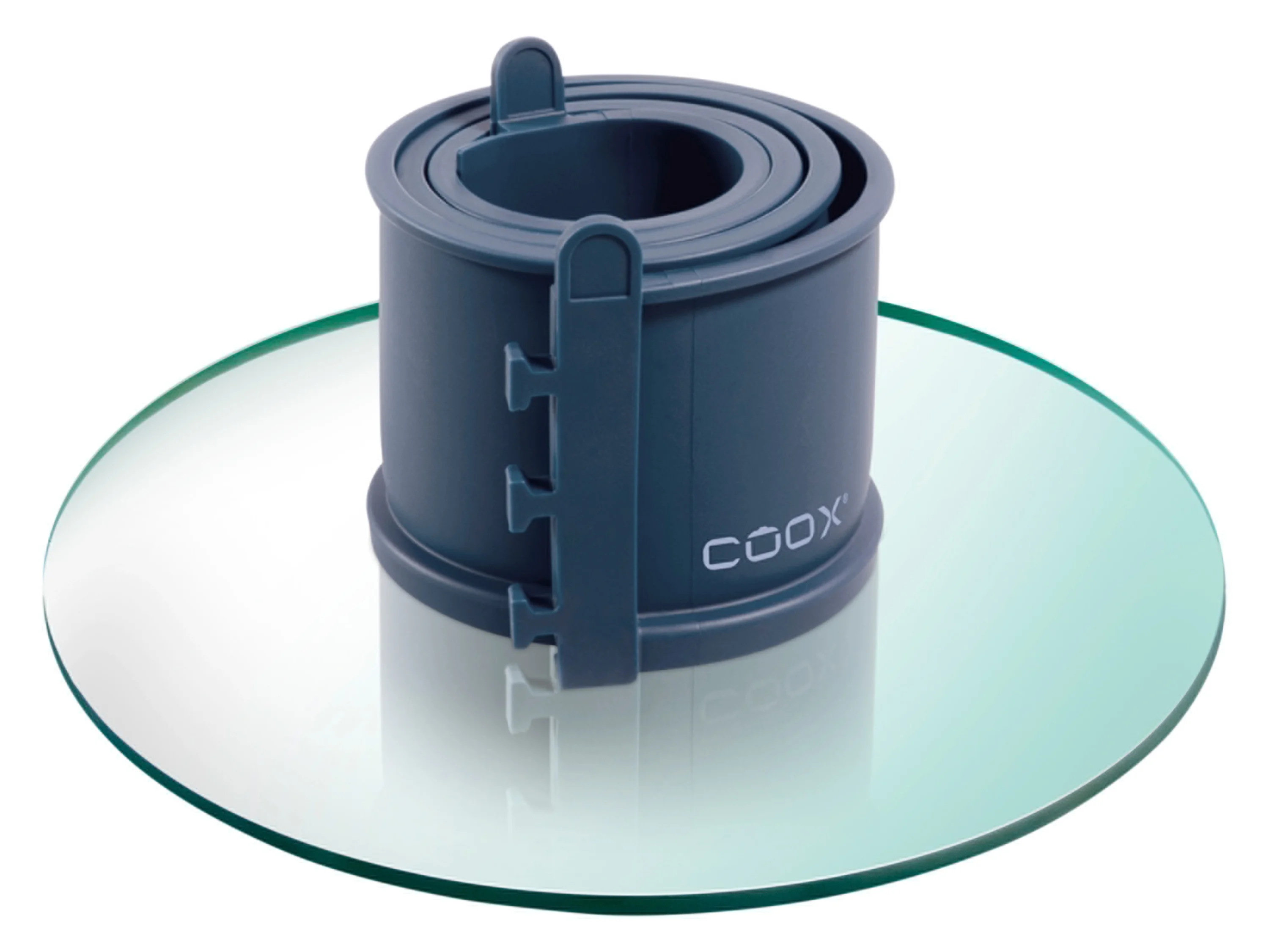 COOX Springform 18 cm mit Glasboden (Blaugrau) – Bild 3 von 3