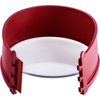 COOX Springform 18 cm mit Glasboden (Dunkelrot)