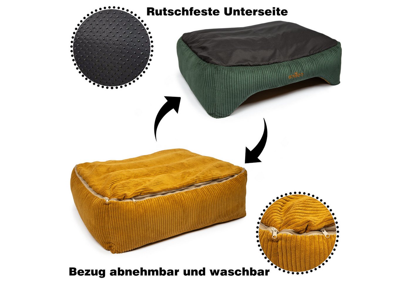 CopcoPet Tierbett Hundebett - Kyra – Bild 3 von 5