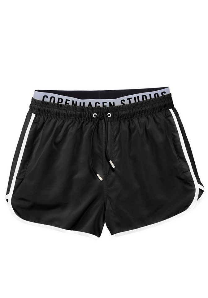 Copenhagen Studios Badeshorts mit elastischem Bund – Bild 2 von 4
