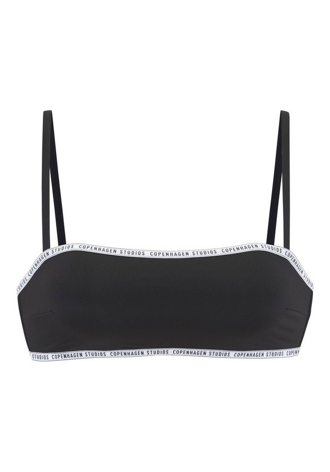 Copenhagen Studios Bandeau-Bikini-Top Cody, mit Markenbranding – Bild 2 von 5