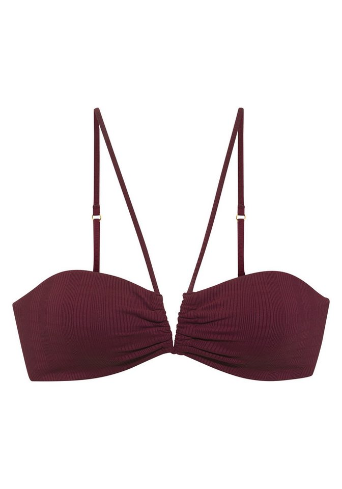 Copenhagen Studios Bandeau-Bikini-Top Nela, mit V-förmigem Cut-Out vorn – Bild 2 von 4