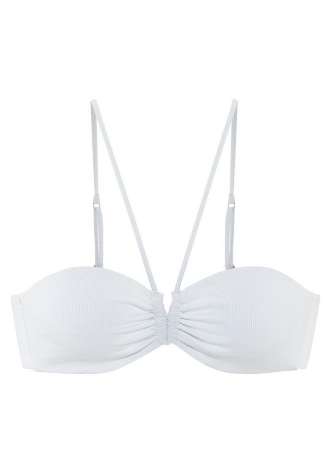 Copenhagen Studios Bandeau-Bikini-Top Nela, mit V-förmigem Cut-Out vorn – Bild 2 von 5