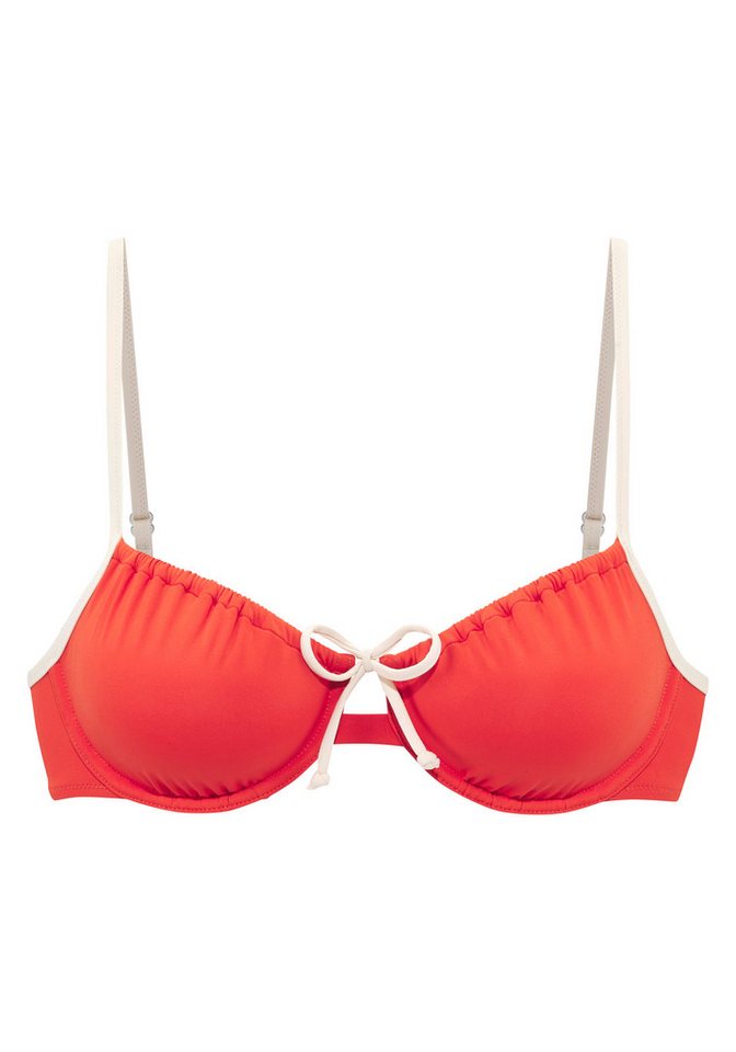 Copenhagen Studios Bügel-Bikini-Top Emma, mit Kontrastdetails – Bild 2 von 5