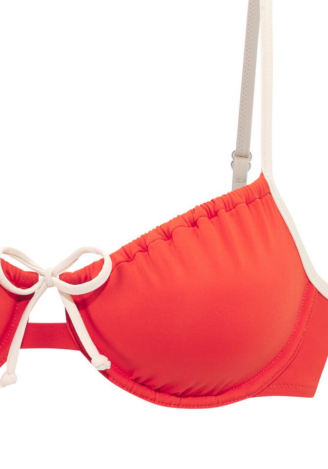 Copenhagen Studios Bügel-Bikini-Top Emma, mit Kontrastdetails – Bild 4 von 5