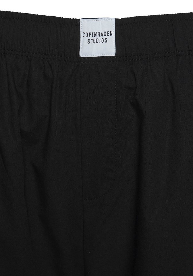 Copenhagen Studios Pyjamashorts aus fein gewebter Baumwoll-Qualität – Bild 3 von 4