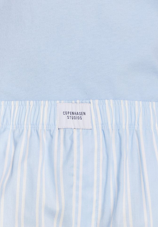 Copenhagen Studios Pyjamashorts aus fein gewebter Baumwoll-Qualität – Bild 4 von 5