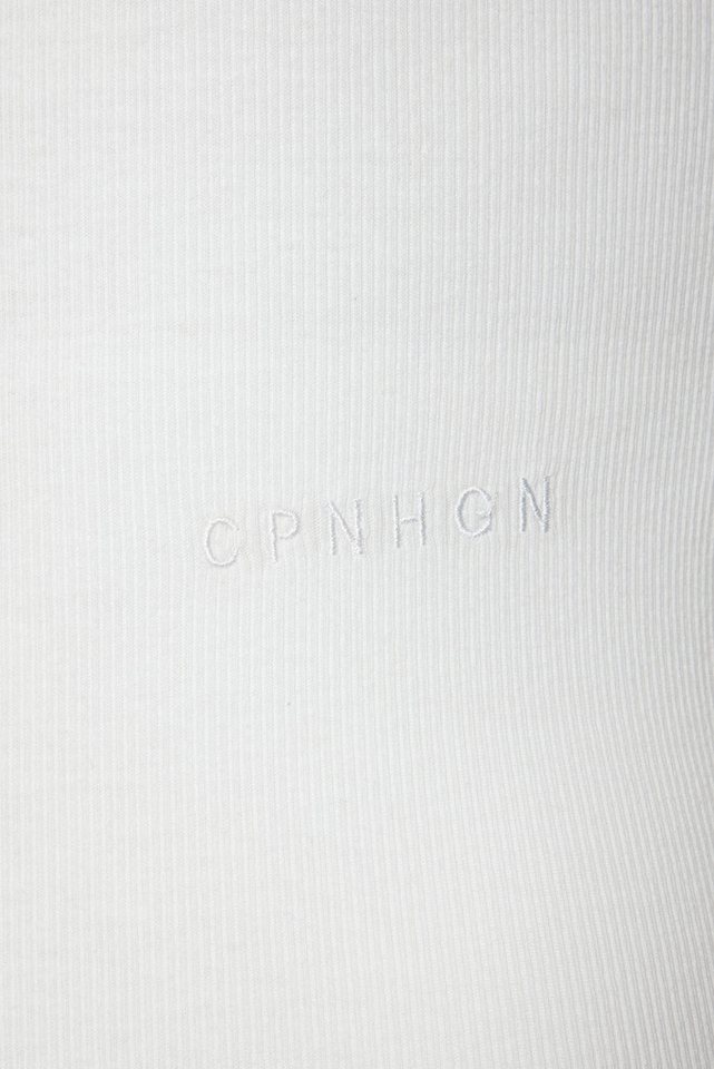 Copenhagen Studios Stringbody mit hochwertiger Logostickerei aus gerippter Bio-Baumwollqualität – Bild 5 von 5