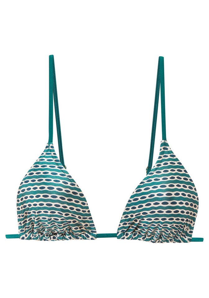 Copenhagen Studios Triangel-Bikini-Top Gianna, aus hochwertiger Glanzware – Bild 2 von 5