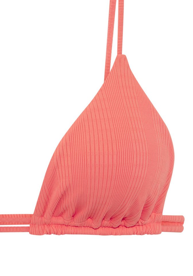 Copenhagen Studios Triangel-Bikini-Top Nela, aus modischer Strukturware – Bild 3 von 5