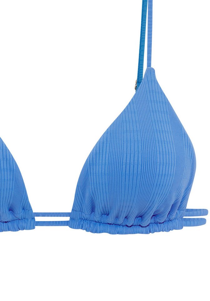Copenhagen Studios Triangel-Bikini-Top Nela, aus modischer Strukturware – Bild 3 von 5