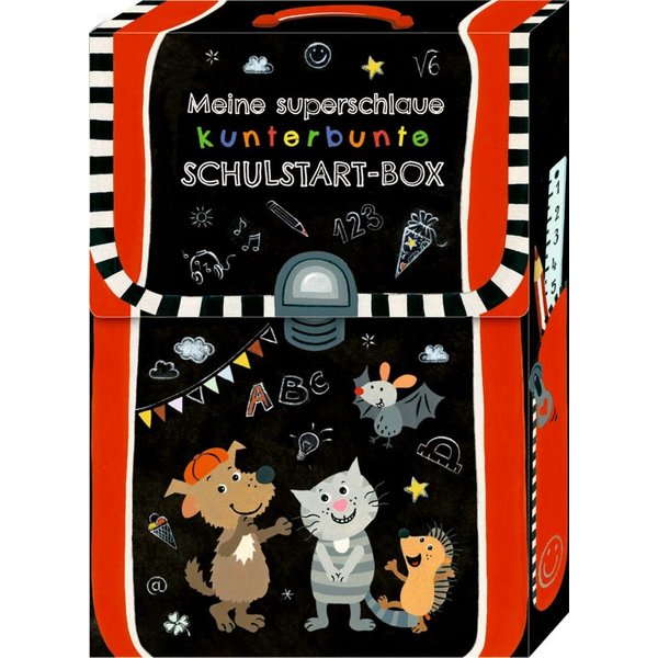 Coppenrath Spiel Meine superschlaue kunterbunte Schulstart-Box