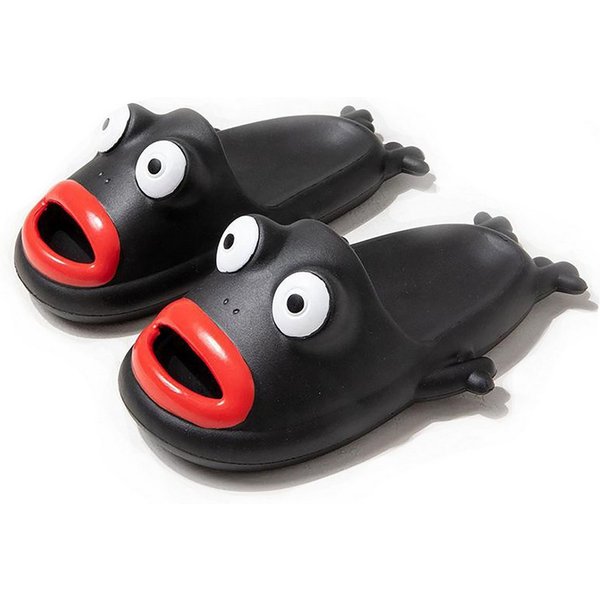 Corimori Frosch Badeschuhe, Badelatschen Damen und Herren Badeschuh (Packung, Geschenk) rutschfeste Hausschuhe mit ultraweicher Eva-Sohle, EU Größe 34-35