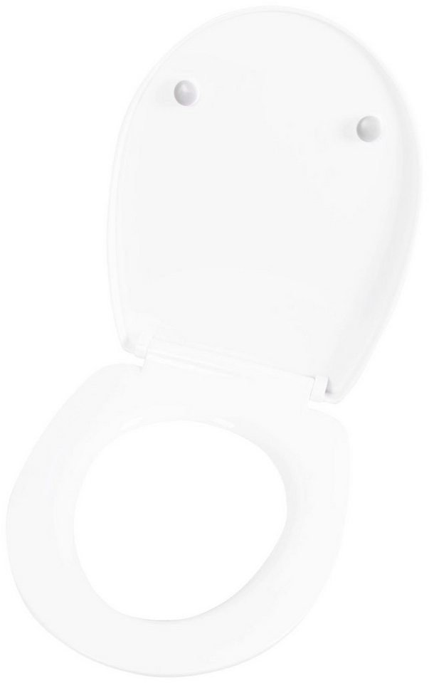 CORNAT WC-Sitz Ansprechendes Design - Pflegeleichter Thermoplast - Quick up, Clean Funktion - Absenkautomatik - Montage von oben / Toilettensitz – Bild 4 von 5