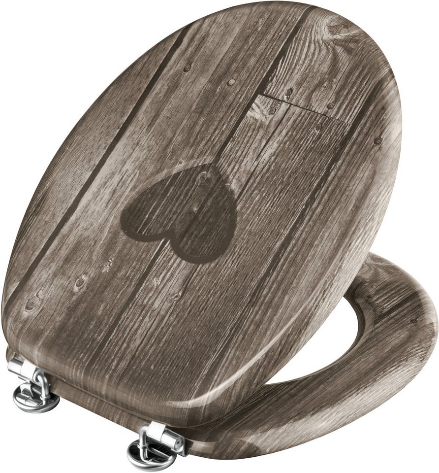 CORNAT WC-Sitz Herz WC Sitz Dekor – Bild 2 von 5