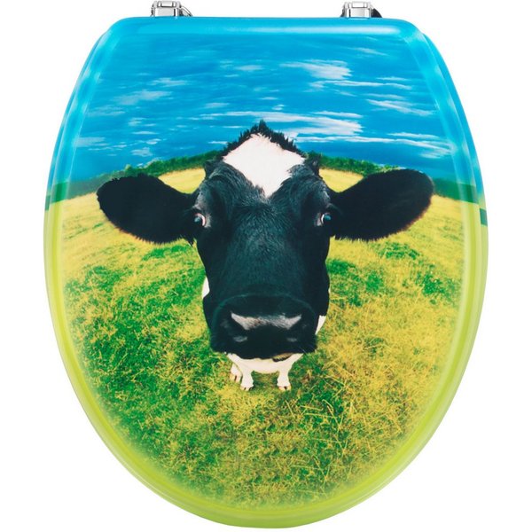 CORNAT WC-Sitz Muh Kuh WC Sitz Dekor