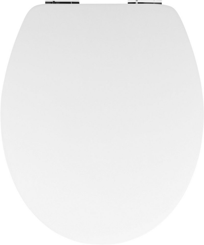 CORNAT WC-Sitz Steel, mit silberfarbener Edelstahlkante – Bild 2 von 5
