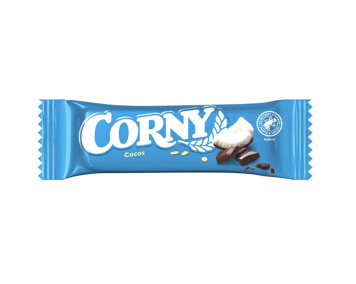 CORNY Cerealien, Corny Cocos mit schmackhaftem Kokosgeschmack und Milchschokolade 150g – Bild 2 von 2