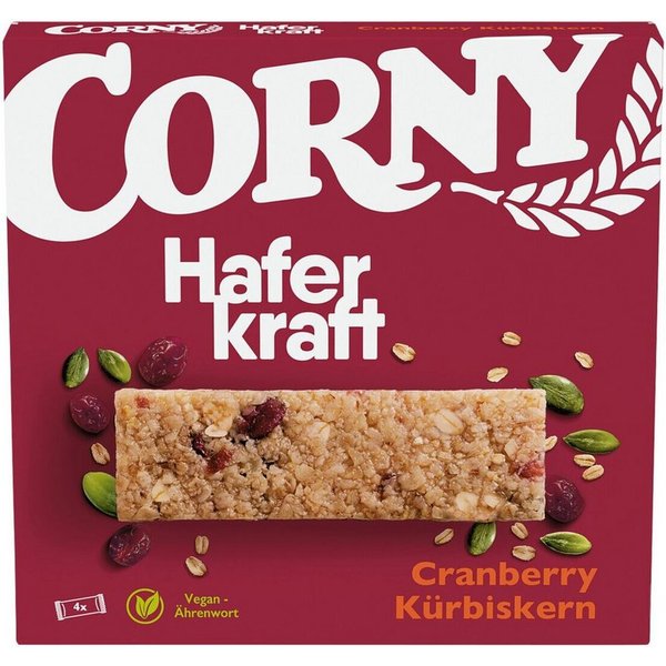 CORNY Riegel Haferkraft Cranberry Kürbiskern