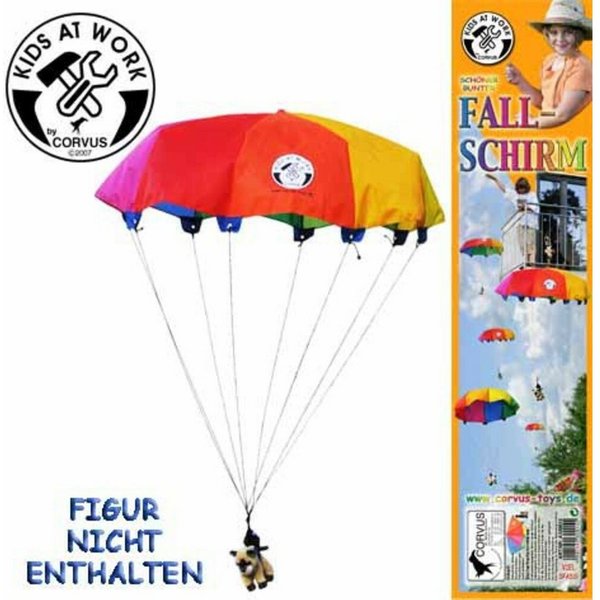 Corvus Experimentierkasten Fallschirm bunt, 85 cm