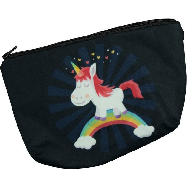 cosey Kosmetiktasche Einhorn Design – Make-up Tasche & Kulturbeutel (Einzelprodukt, 1 Stück)