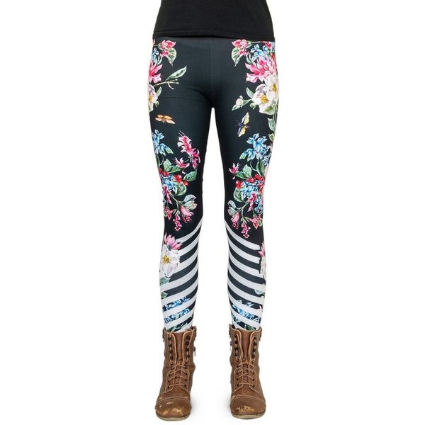 cosey Leggings Flower Line Leggings (Einheitsgröße)