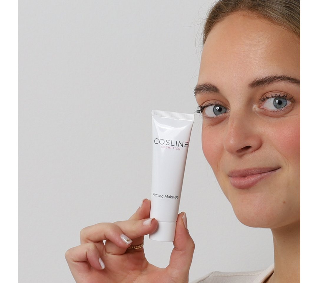 Cosline Cosmetics Foundation Firming Make-Up, Hauttonanpassend, pflegend, natürliches Finish, faltenausgleichend – Bild 3 von 5