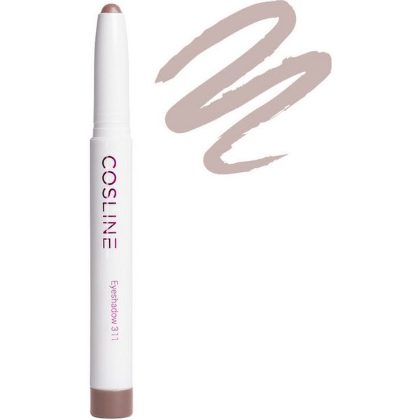 Cosline Cosmetics Lidschatten Eyeshadow, Praktische Stiftform, cremige Textur, langanhaltend, vegan