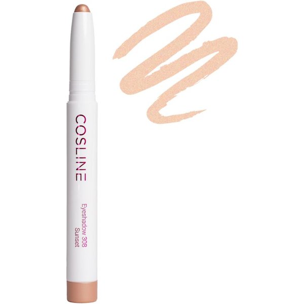 Cosline Cosmetics Lidschatten Eyeshadow, Praktische Stiftform, cremige Textur, langanhaltend, vegan