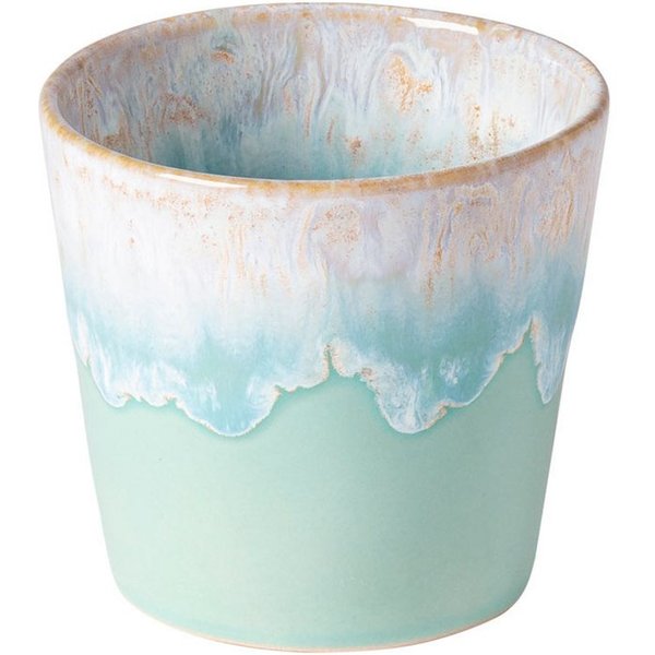 Costa Nova Becher Lungo Grespresso, Aqua (hellblau), 19 cl, 1-tlg., Keramik, 8 x 7,5 cm, 190 ml