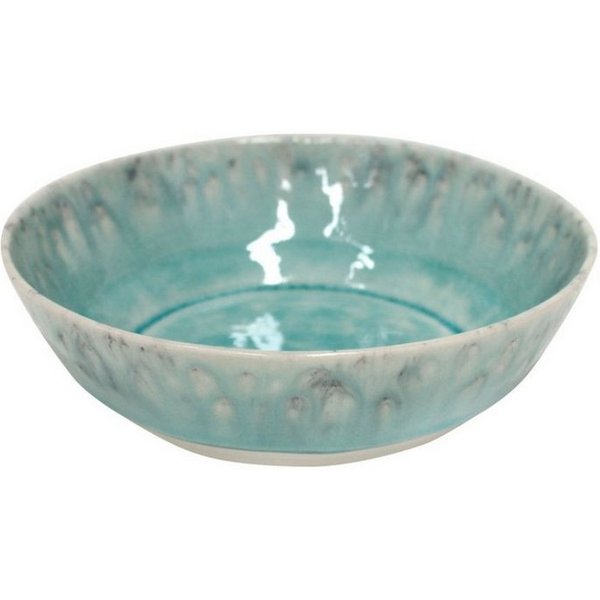 Costa Nova Pastateller Madeira Craquelé Blau, Costa Nova, 19 cm, (1 St), Ø ca. 19 cm, Höhe ca. 5,6 cm