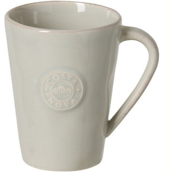 Costa Nova Tasse Nova Grau, Costa Nova, 36 cl, 1-tlg., Keramik, Mit Henkel
