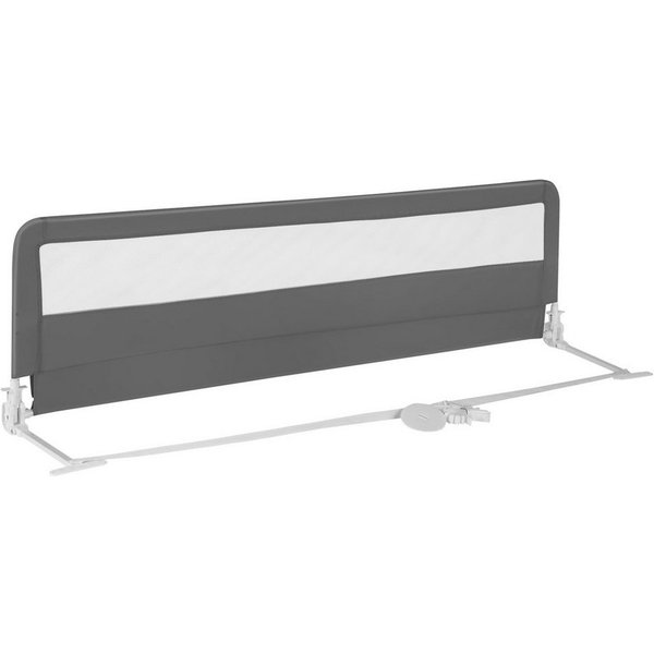 COSTWAY Bettschutzgitter Rausfallschutz, 180cm, mit Sicherheitsgurten