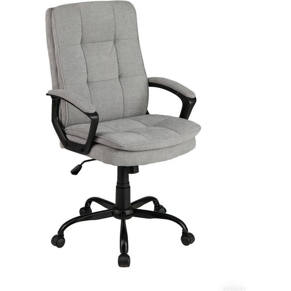 COSTWAY Bürostuhl, Drehstuhl höhenverstellbar mit Armlehnen & Rollen