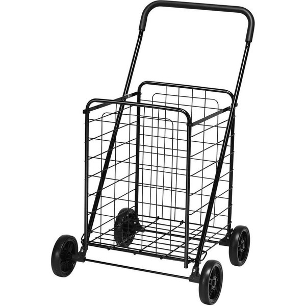 COSTWAY Einkaufstrolley, 83L, mit Rädern & Griff, bis 45 kg belastbar