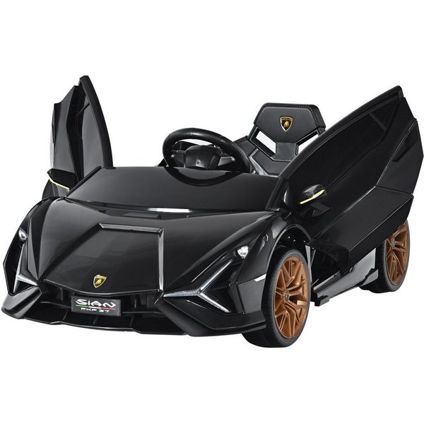 COSTWAY Elektro-Kinderauto 12V Lamborghini, 3-5km/h