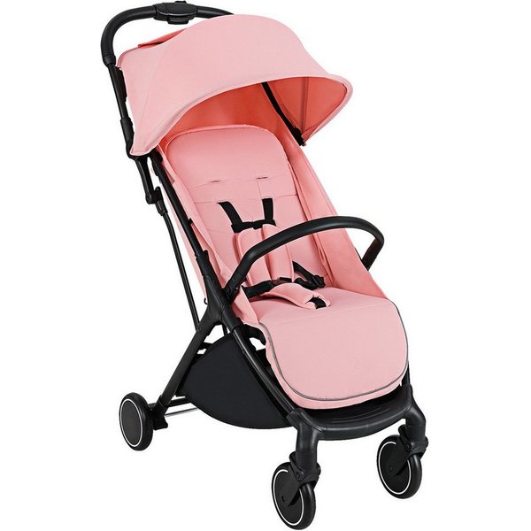 COSTWAY Kinder-Buggy, Kinderwagen klappbar, Reisebuggy, mit Liegefunktion
