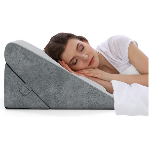 COSTWAY Kopfkissen, Füllung: Memory Foam, Rückenschläfer, Set, 7 in 1