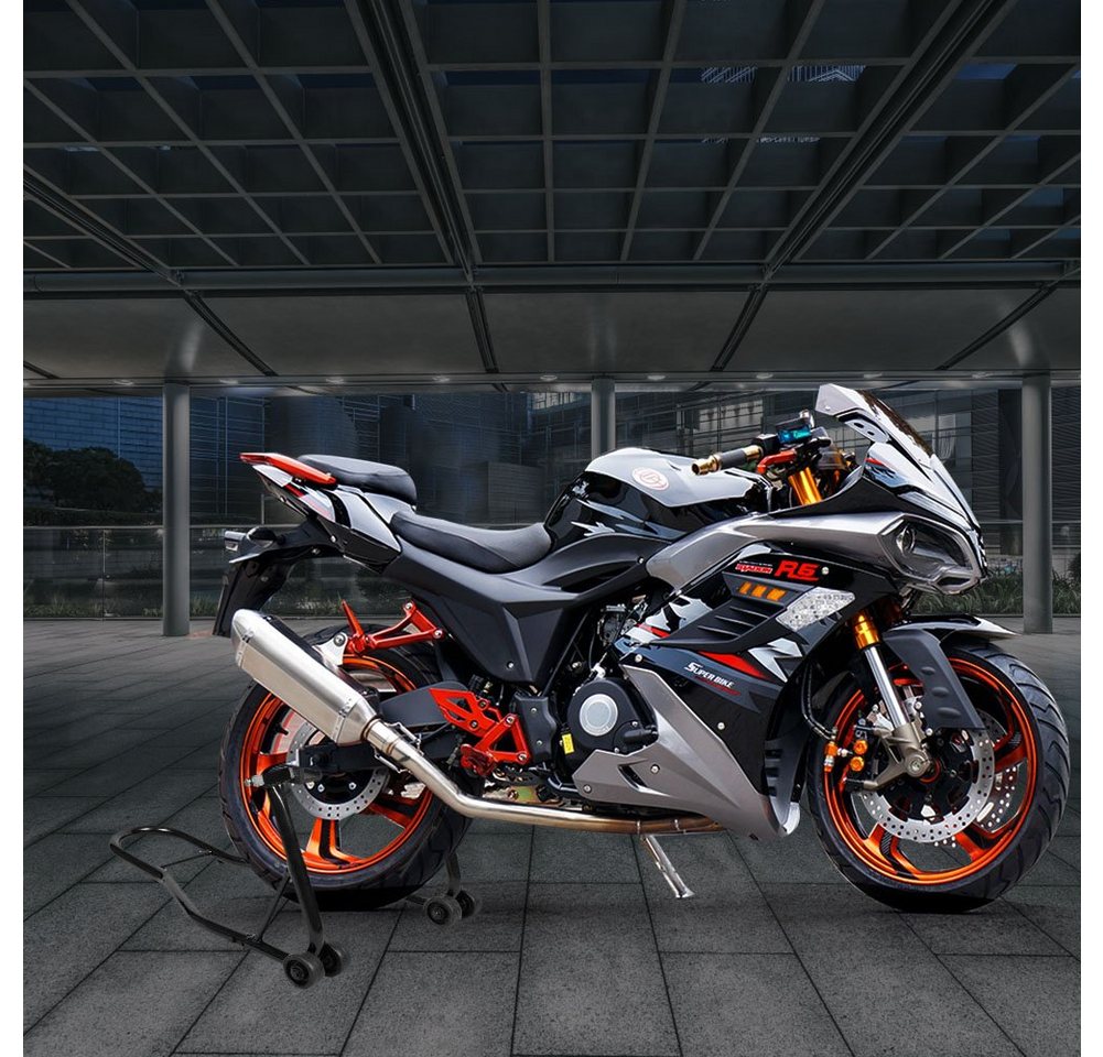 COSTWAY Motorrad-Hauptständer, 23cm-32cm breitenverstellbar, für Hinterrad – Bild 2 von 5