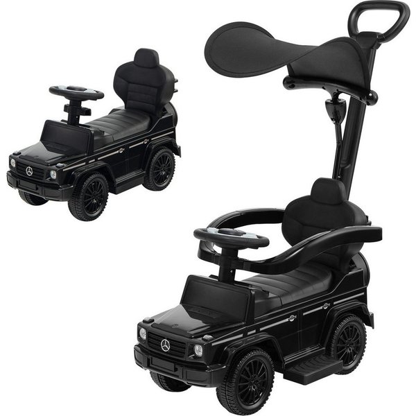 COSTWAY Rutscherauto, Mercedes Benz 3 in 1 Kinderfahrzeug