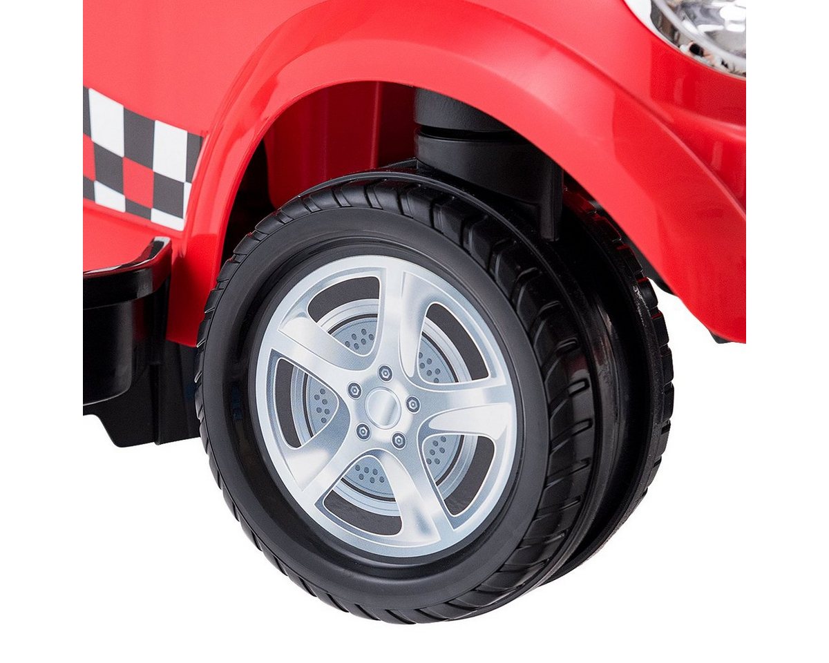 COSTWAY Rutscherauto 3 in 1 Schiebeauto, mit Schiebgriff & Stauraum – Bild 4 von 5