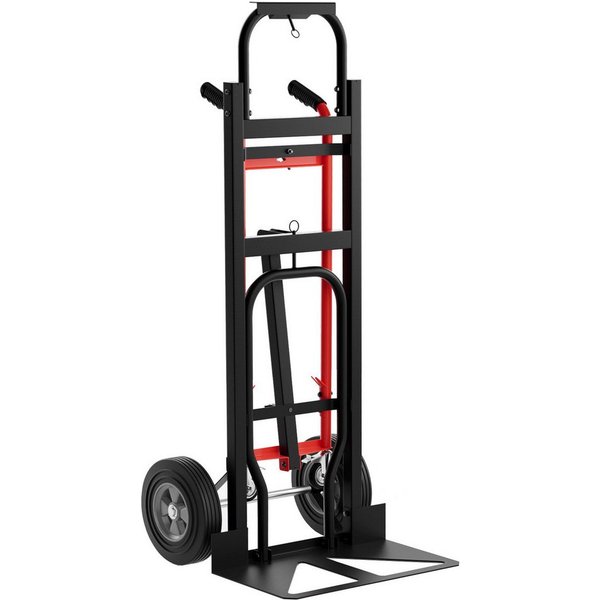 COSTWAY Sackkarre, 3in1 wandelbar, Transportkarre bis 360kg/450kg belastbar