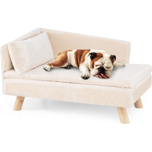 COSTWAY Tiersofa, Katzensofa, Katzencouch, mit 2 abnehmbaren Kissens