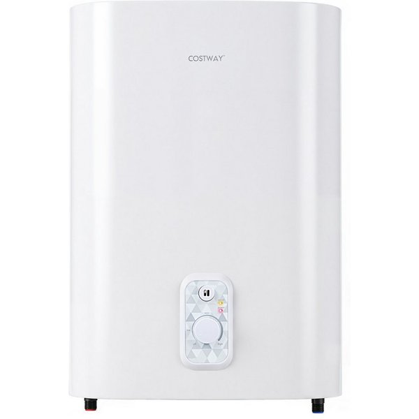 COSTWAY Wandspeicher, (max. 75°C), Warmwasserspeicher 25L mit Doppelbehälter