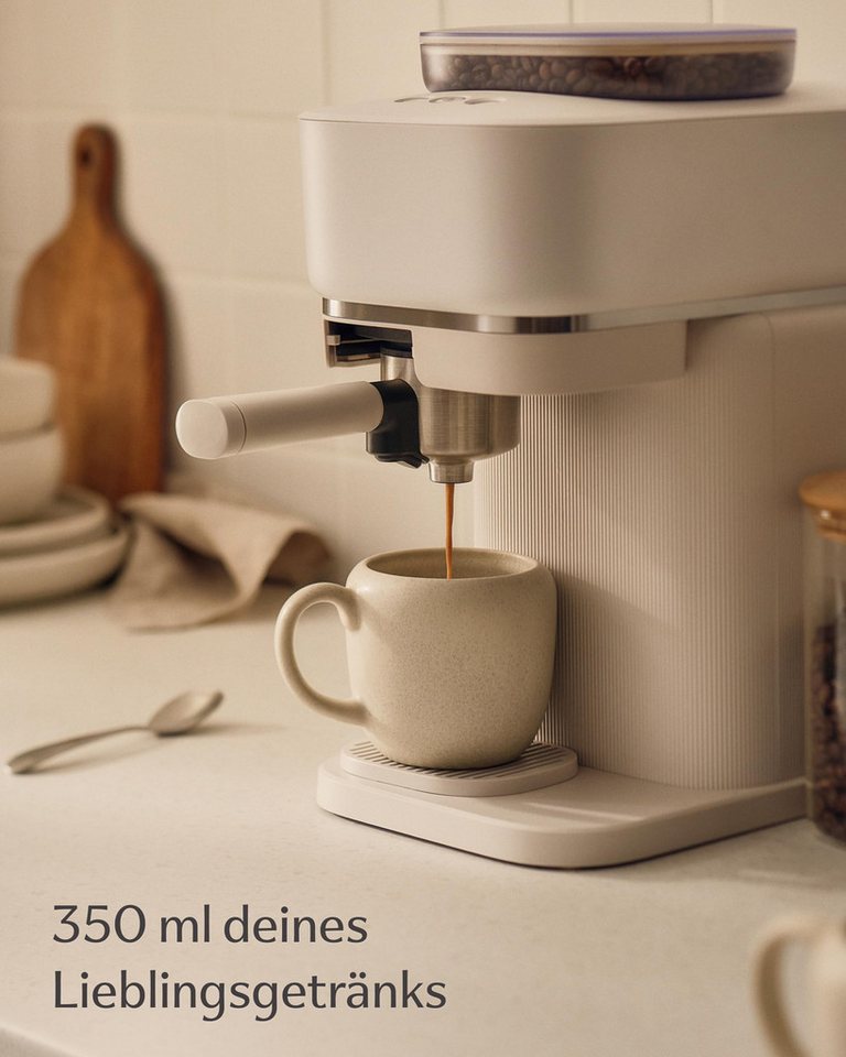 Cosumy Tasse Kaffeetassen Set 350 ml, 4er Set, handglasiert, Steingut, 4-tlg., Steingut, Handglasiert, Spülmaschinenfest & Mikrowellengeeignet, 4er Set – Bild 3 von 5