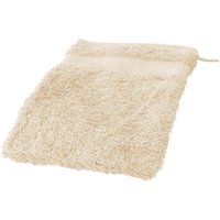 Cotonea Frottier Waschhandschuh 15 x 20 cm, Bio-Baumwolle, natur