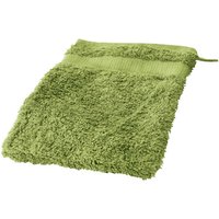 Cotonea Frottier Waschhandschuh 15 x 20 cm, Bio-Baumwolle, pistazie