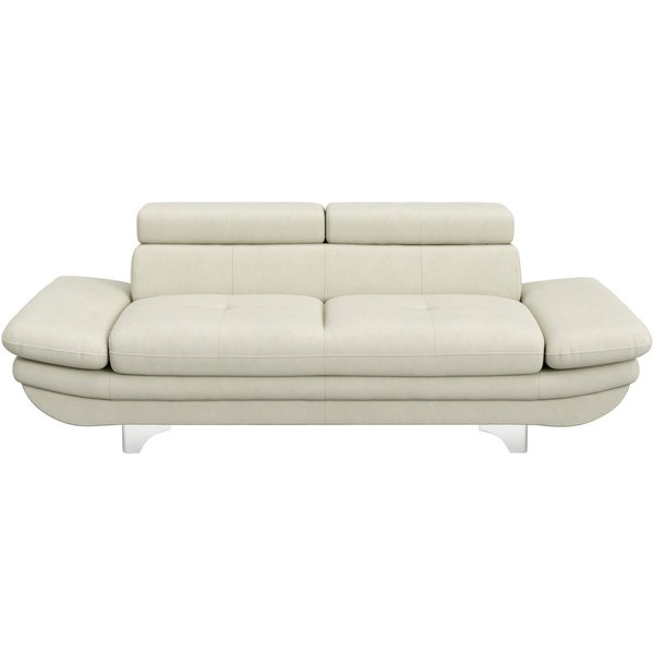 COTTA 2-Sitzer Enterprise, Big-Sofa, mit Armteilverstellung & Kopfteilverstellung