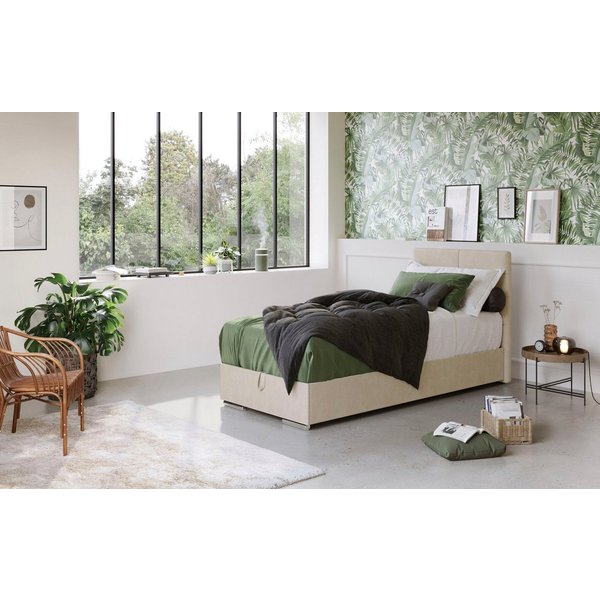 COTTA Boxbett Tom mit Bettkasten, Topper und Zierkissen, Bestseller, Unser Dauertiefpreis